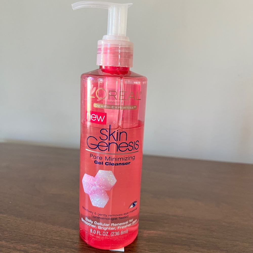 L'Oreal Skin Genesis Pore Minimizing Gel Cleanser 8oz Dermo-Expertise BHA New